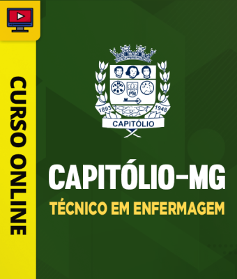 Curso Prefeitura de Capitólio-MG - Técnico em Enfermagem