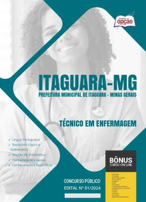 Apostila Prefeitura de Itaguara - MG 2024 - Técnico em Enfermagem