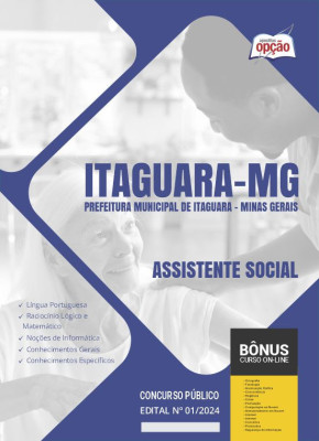 Apostila Prefeitura de Itaguara - MG em PDF - Assistente Social 2024