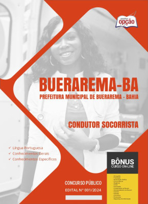 Apostila Prefeitura de Buerarema - BA 2024 - Condutor Socorrista