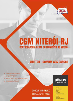 Apostila CGM Niterói - RJ 2024 - Auditor - Comum aos Cargos