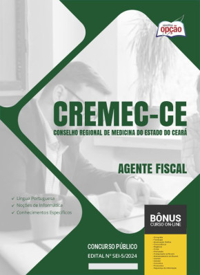 Apostila CREMEC-CE 2024 - Agente Fiscal