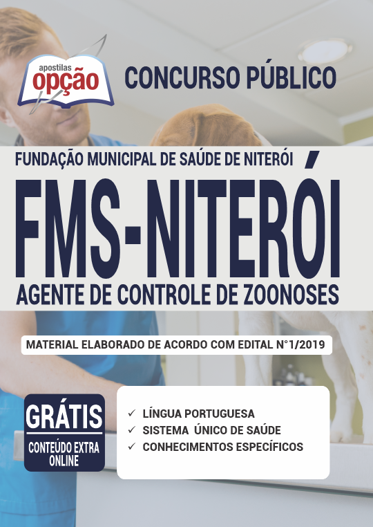 Apostila FMS Niterói - RJ - Agente de Controle de Zoonoses