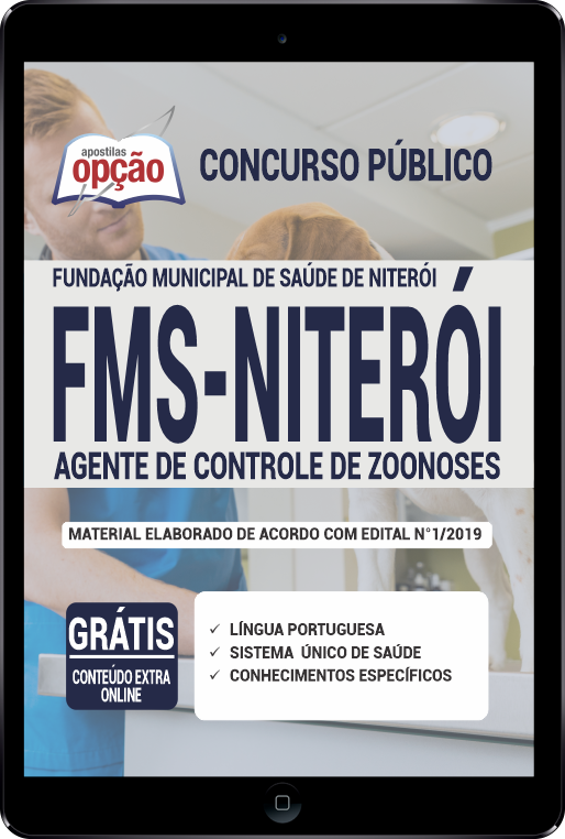 Apostila FMS Niterói - RJ em PDF - Agente de Controle de Zoonoses