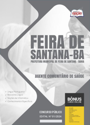 Apostila Prefeitura de Feira de Santana - BA 2024 - Agente Comunitário de Saúde