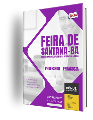 Apostila Prefeitura de Feira de Santana - BA 2024 - Professor - Pedagogia