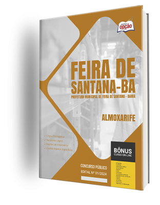 Apostila Prefeitura de Feira de Santana - BA 2024 - Almoxarife