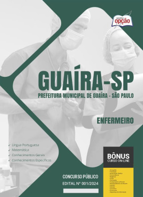 Apostila Prefeitura de Guaíra - SP 2024 - Enfermeiro