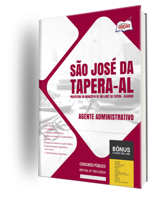 Apostila Prefeitura de São José da Tapera - AL 2024 - Agente Administrativo