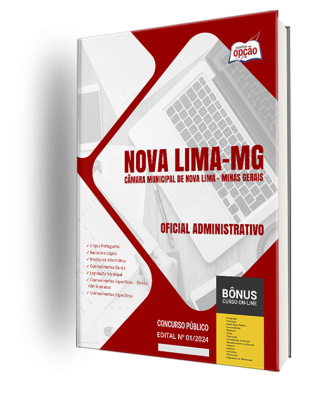 Apostila Câmara de Nova Lima - MG 2024 - Oficial Administrativo