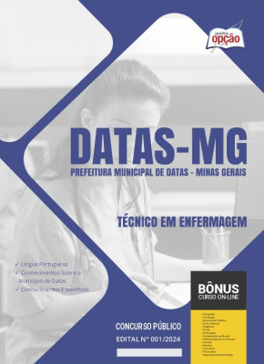 Apostila Prefeitura de Datas - MG 2024 - Técnico em Enfermagem 