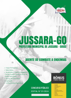 Apostila Prefeitura de Jussara - GO em PDF - Agente de Combate a Endemias 2024