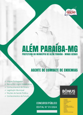 Apostila Prefeitura de Além Paraíba - MG em PDF - Agente de Combate de Endemias 2024