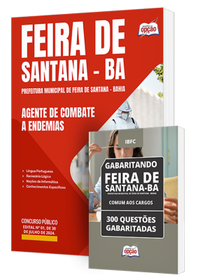 Combo Prefeitura de Feira de Santana - BA - Agente de Combate a Endemias