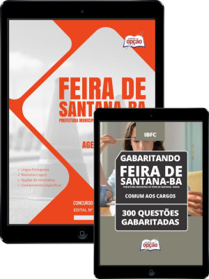 Combo Prefeitura de Feira de Santana - BA - Agente de Trânsito