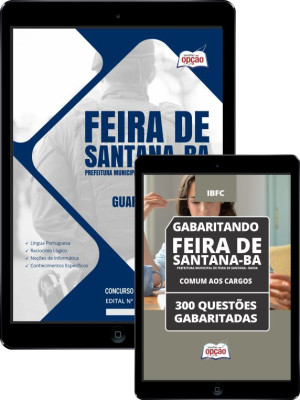 Combo Prefeitura de Feira de Santana - BA - Guarda Municipal - 2ª Classe