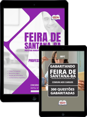 Combo Prefeitura de Feira de Santana - BA - Professor - Pedagogia