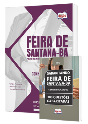 Combo Prefeitura de Feira de Santana - BA - Professor - Conhecimentos Gerais