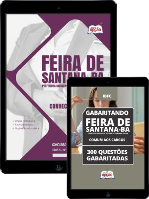 Combo Prefeitura de Feira de Santana - BA - Professor - Conhecimentos Gerais