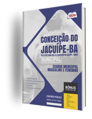 Apostila Prefeitura de Conceição do Jacuípe - BA 2024 - Guarda Municipal - Masculino e Feminino