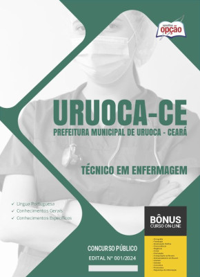 Apostila Prefeitura de Uruoca - CE 2024 - Técnico em Enfermagem