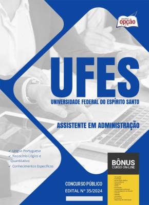 Apostila UFES 2024 - Assistente em Administração