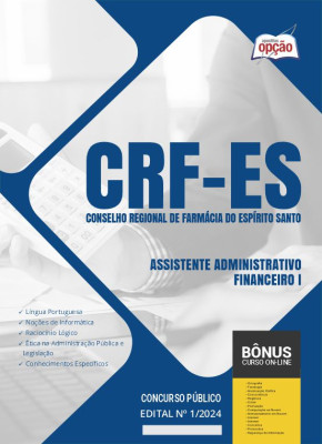 Apostila CRF-ES 2024 - Assistente Administrativo Financeiro I