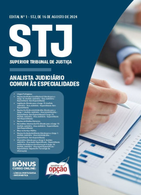 Apostila STJ 2024 - Analista Judiciário - Comum às Especialidades