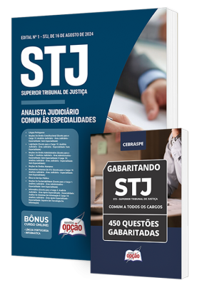 Combo STJ - Analista Judiciário - Comum às Especialidades