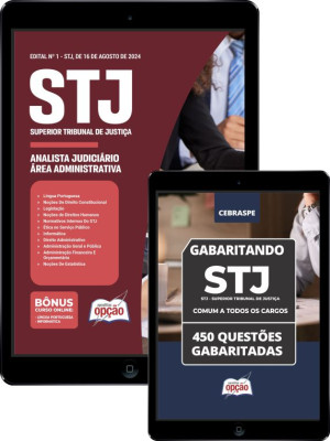 Combo STJ Analista Judiciário - Área: Administrativa (Cargo 1)