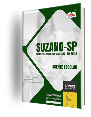 Apostila Prefeitura de Suzano - SP 2024 - Agente Escolar