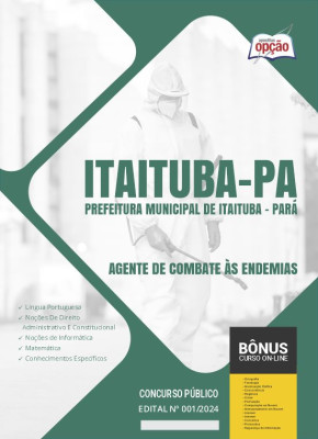 Apostila Prefeitura de Itaituba - PA 2024 - Agente de Combate às Endemias