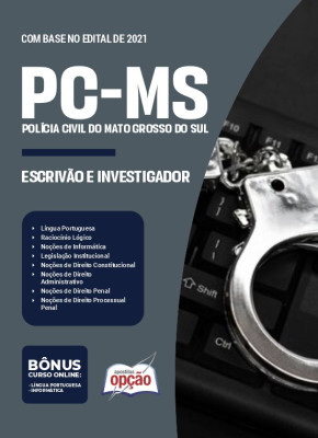 Apostila PC-MS 2024 - Escrivão e Investigador