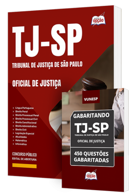 Combo TJ-SP - Oficial de Justiça