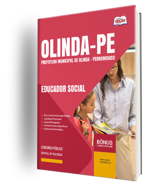 Apostila Prefeitura de Olinda - PE 2024 - Educador Social