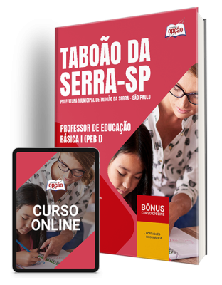 Apostila Prefeitura de Taboão da Serra - SP  - Professor de Educação Básica I (PEB I)