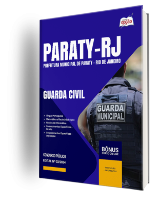 Apostila Prefeitura de Paraty - RJ 2024 - Guarda Civil