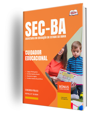 Apostila SEC-BA 2024 - Cuidador Educacional