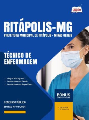 Apostila Prefeitura de Ritápolis - MG em PDF - Técnico de Enfermagem 2024