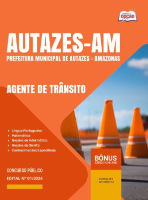 Apostila Prefeitura de Autazes - AM em PDF - Agente de Trânsito 2024