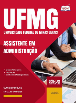 Apostila UFMG 2024 - Assistente em Administração