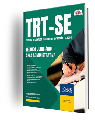 Apostila TRT-SE 2024 - Técnico Judiciário - Área Administrativa