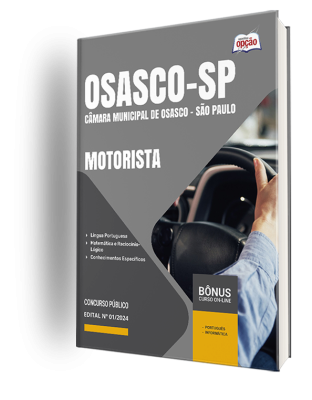 Apostila Câmara de Osasco - SP 2024 - Motorista