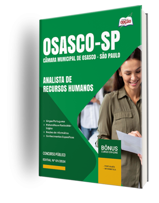 Apostila Câmara de Osasco - SP 2024 - Analista de Recursos Humanos