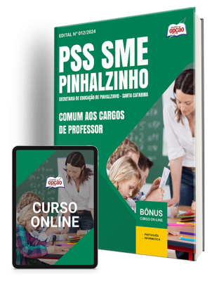 Apostila PSS SME Pinhalzinho - SC 2024 - Comum aos Cargos de Professor