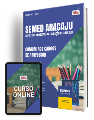 Apostila SEMED Aracaju  - Comum aos Cargos de Professor