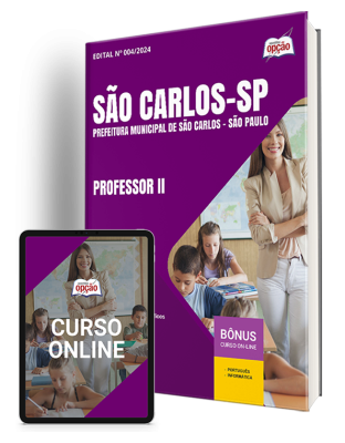 Apostila Prefeitura de São Carlos - SP 2024 - Professor II