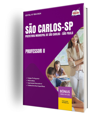 Apostila Prefeitura de São Carlos - SP 2024 - Professor II