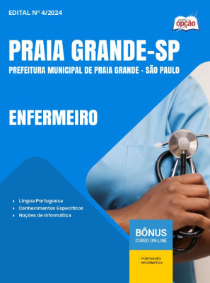 Apostila Prefeitura de Praia Grande - SP 2024 - Enfermeiro