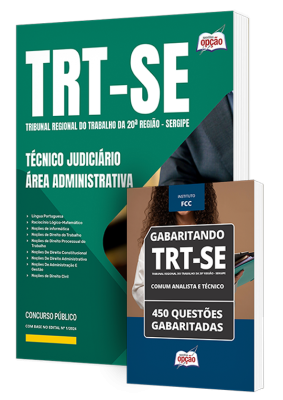 Combo TRT-SE - Técnico Judiciário - Área Administrativa